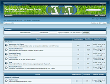 Tablet Screenshot of forum.kvktienen.be